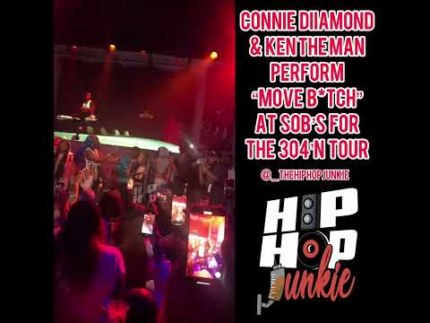 Connie Diiamond Brings Out Ken The Man To Perform The “Move B*tch” Remix At SOB’s