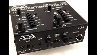 Video thumbnail for ADA GCS-6 Stereo Guitar Cabinet Simulator - Demo by Simon Gotthelf by Simon Gotthelf Gear Demos (Simon Gotthelf Music)