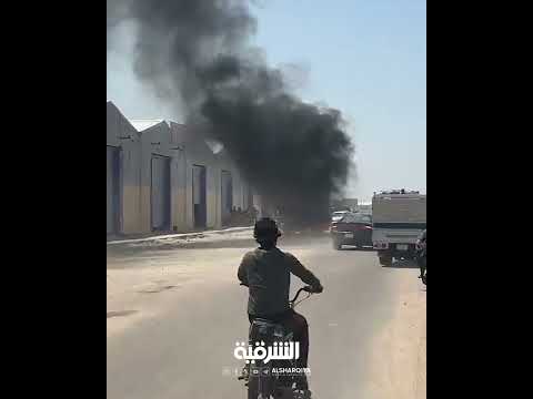 شاهد بالفيديو.. احتراق سيارة مدنية بشكل كامل في محافظة البصرة من دون خسائر في الأرواح