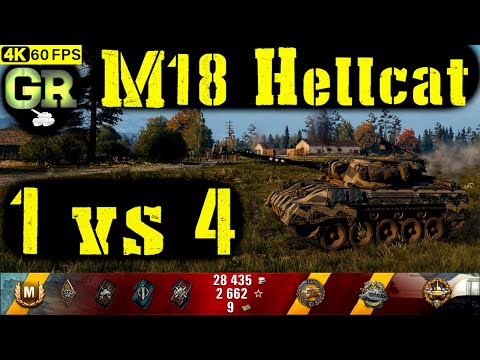 World of Tanks M18 Hellcat Replay - 5 Kills 2.8K DMG(Patch 1.4.0)