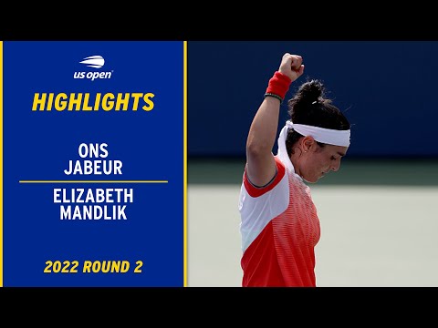 Ons Jabeur vs. Elizabeth Mandlik Highlights | 2022 US Open Round 2