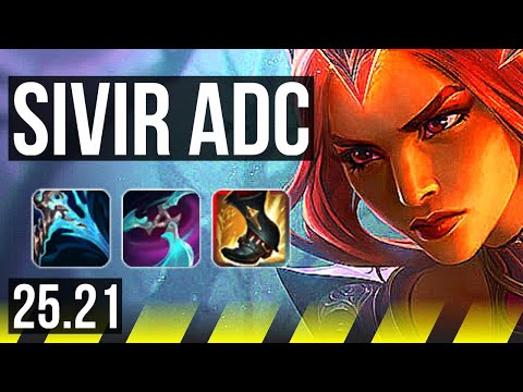 SIVIR & Senna vs MISS FORTUNE & Alistar (ADC) | EUW Challenger | 25.21