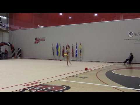 Gloria Hauer Junior Clubs 2016 CDN Championships RG Comp B