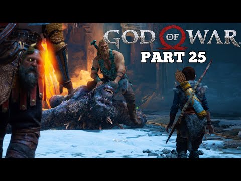 THE SONS OF THOR !!! MAGNI & MODI BOSS BATTLE | GOD OF WAR 4 WALKTHROUGH PART 25