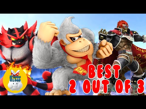 Best 2 Out Of 3 | Donkey Kong VS Incineroar VS Ganondorf