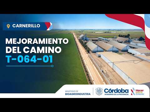 Carnerillo: mejoramiento del camino rural T-064-01