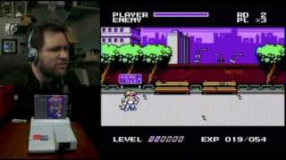 Crow Plays Mighty Final Fight (NES)