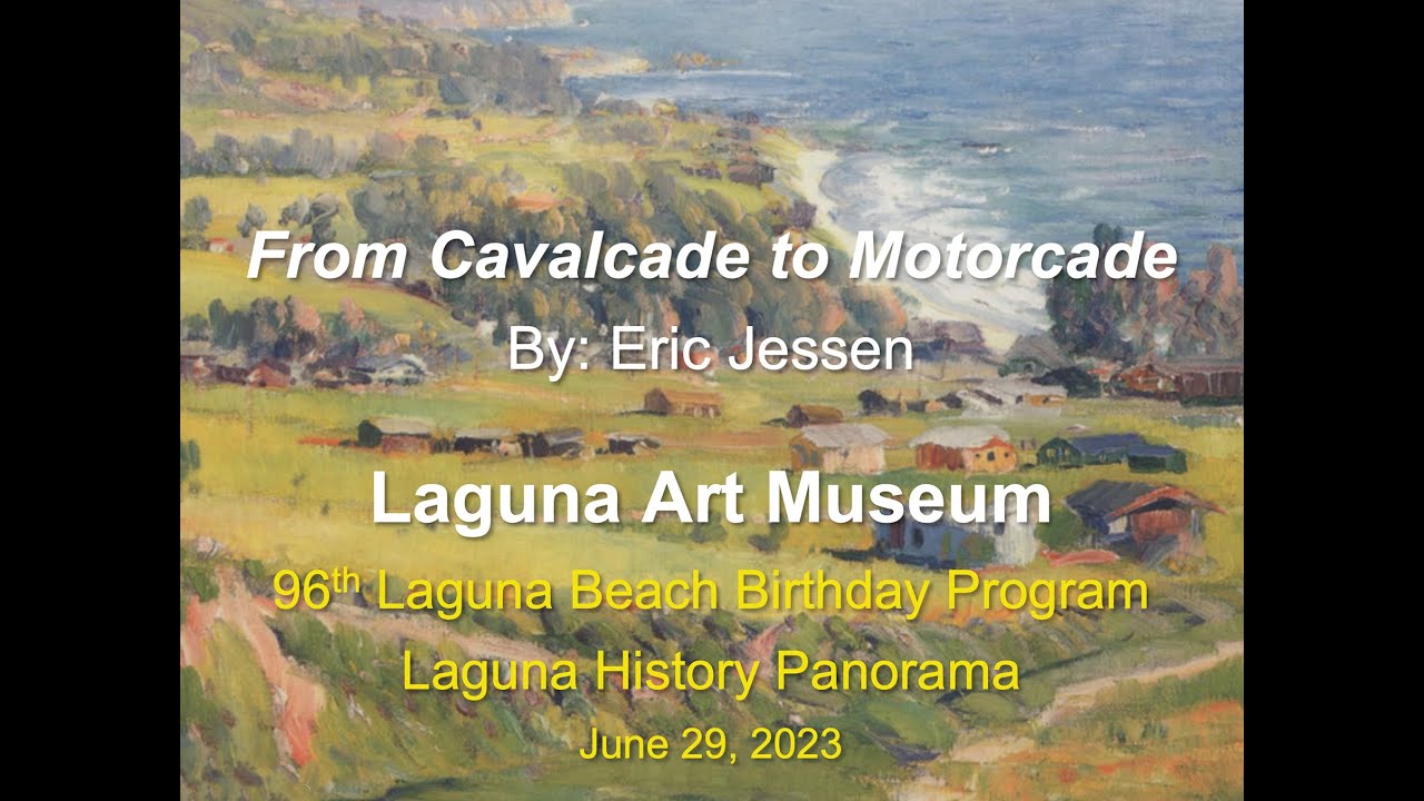 "From Cavalcade To Motorcade" presented by  Eric Jessen  at the Laguna Art Museum