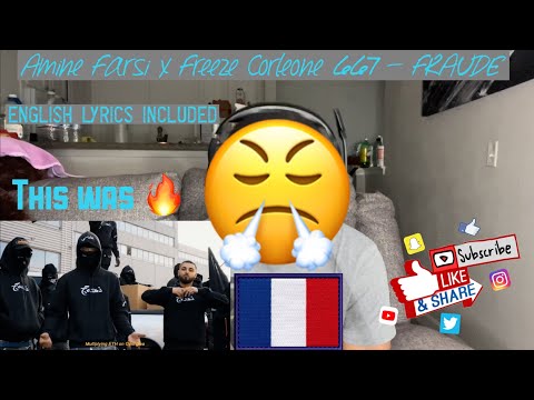 FRENCH DRILL REACTION Amine Farsi x Freeze Corleone 667 - FRAUDE (Clip Officiel) | Reaction