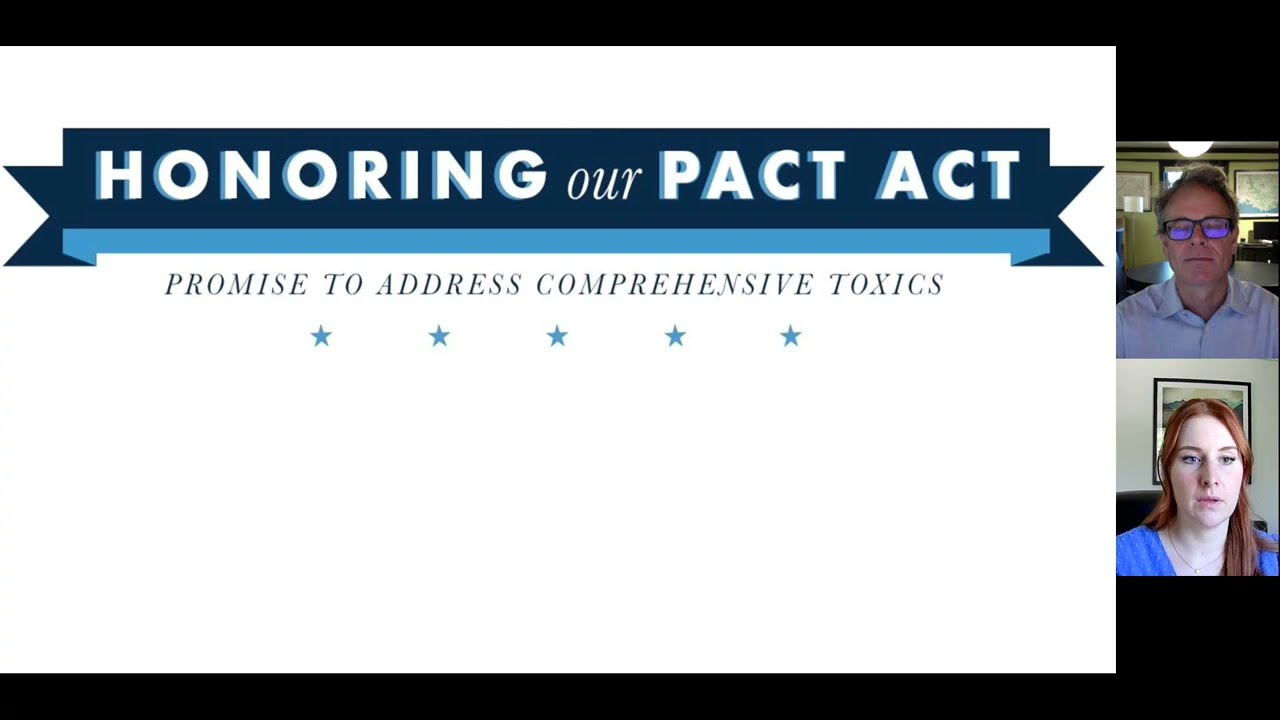Sean Kendall and Megan Kondrachuck Discuss the PACT Act