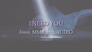 BTS Jimin &quot;I Need U&quot; Remix Solo Dance in MMA 2019 [Full Clean Audio]