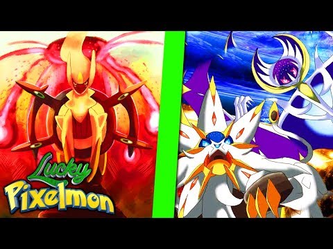 Minecraft Lucky Pixelmon - ARCEUS SHINY vs LUNALA E SOLGALEO ! A BATALHA MAIS ÉPICA DE TODAS !!