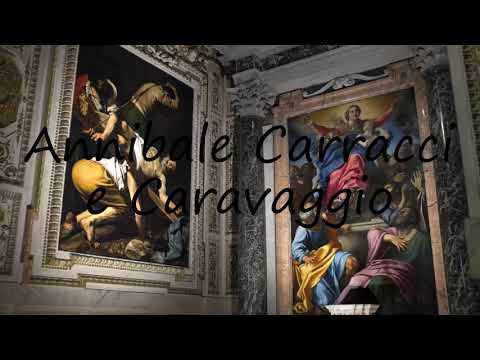 How to say Annibale Carracci e Caravaggio in English?