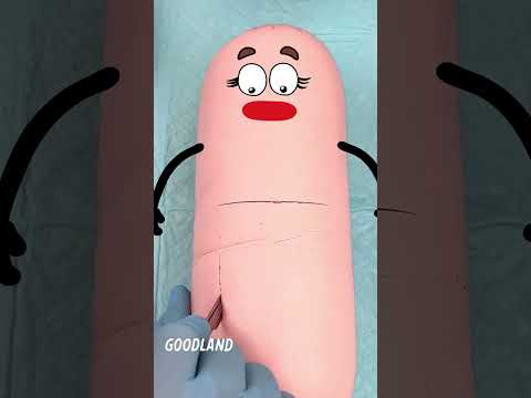 Goodland | Operation on sausage, birth of a monster 😂 #goodland #Fruitsurgery #doodles #doodlesart