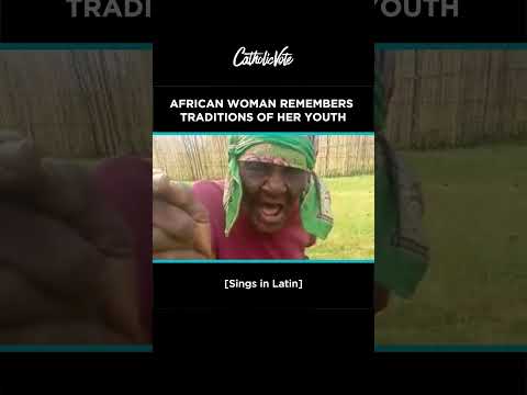 African Woman Remembers Traditions of Her Youth