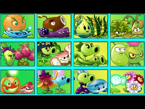 12 Pair Team Plants Battlez - Who Will Win? - PvZ 2 Team Plant vs Team Plant