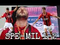 DANIEL,FIGLIO DI PAOLO,NIPOTE DI CESARE!!!SPEZIA-MILAN 1-2!!!DAIII!!!