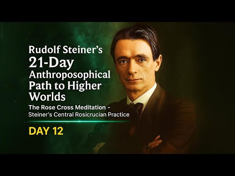 Rudolf Steiner's 21-Day Anthroposophical Path to Higher Worlds (Day 12): The Rosicrucian Meditation