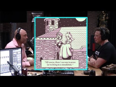 Joe Rogan & Elon Musk Talk Simulation Theory