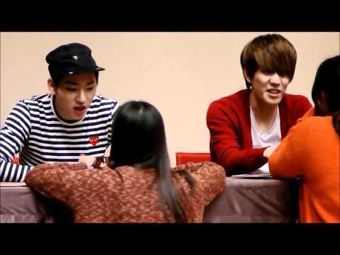 120318 block b Incheon 팬싸인회