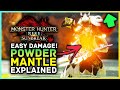 Monster Hunter Rise Sunbreak | Powder Mantle Explained - Title Update 3 Skill Guide