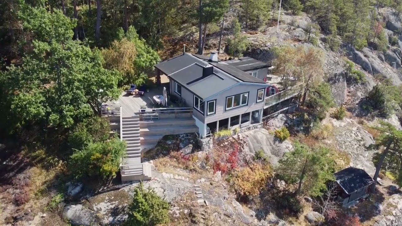 4 rum Villa på Seglarö 15 Seglarö Österåkers kommun - video