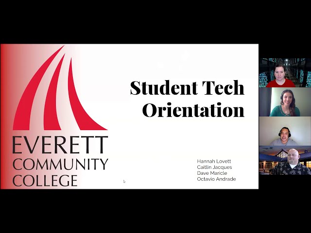 Student Technology Orientation