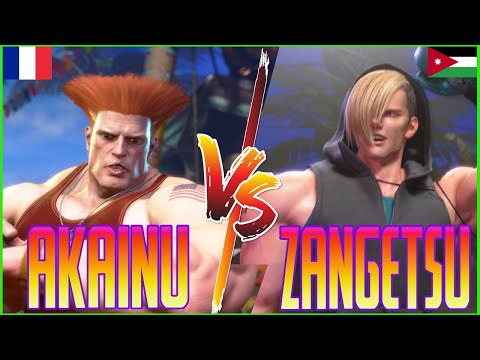 🔥SF6🔥AKAINU (GUILE) VS ZANGETSU (ED)🔥STREET FIGHTER 6 HIGH LEVEL MATCHES🔥