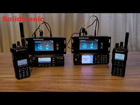 DMR Channel and TETRA Channel RoIP Interoperability Test