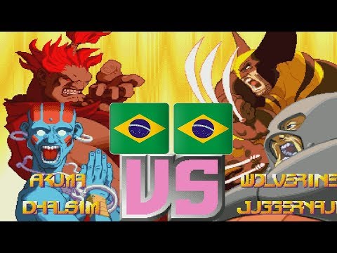 X-Men Vs. Street Fighter - -DAVI- vs blackjuggerzinho