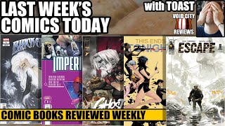Last Week's Comics Today - Tuesday, August 26th, 2025 - Comic Reviews