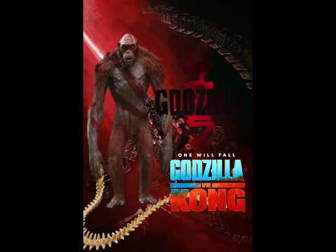 Skar King vs Godzilla (2014) And Godzilla vs Kong#godzilla #kotm#apes#kong