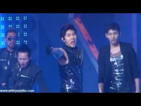 [同行] 東方神起　110422 ミュージックバンク Rising Sun ユノファンカム