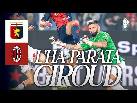 Giroud Goalkeeper | Genoa 0-1 AC Milan | The Full Match | Milan TV Shows