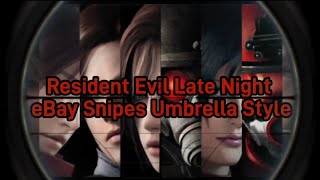 Resident Evil Late Night eBay Snipes Umbrella Style!