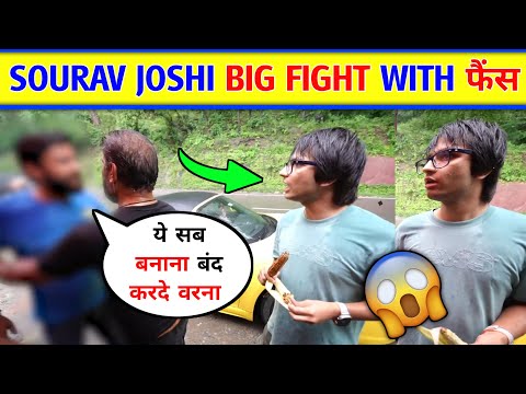 😱Sourav joshi Vlogs Fight with Subscribers| Sourav joshi Vlogs angry on This man । Vlog Sourav Joshi