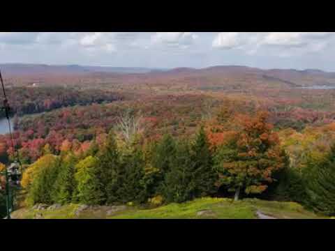 Fall Foliage Video from Old Forge - Near Peak Conditions - Bri Stedman 09-25-20