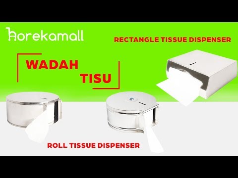 Tempat Tisu Stainless / Paper Holder / Toilet Tissue | Mutu TSD-285B on Youtube