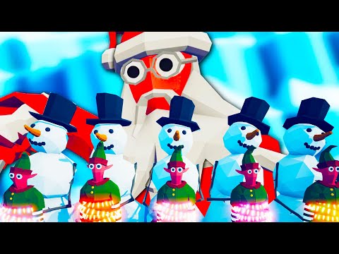 *NEW* CHRISTMAS ARMY vs EVERY FACTION in TABS!