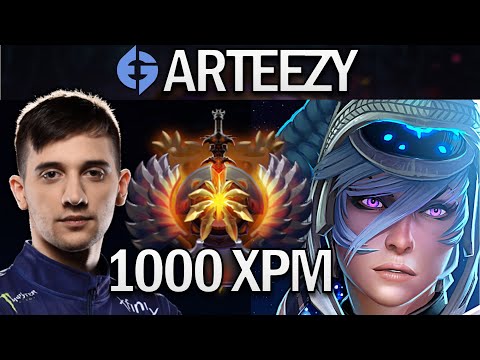 EG.ARTEEZY LUNA WITH 1000 XPM - DOTA 2 7.29 GAMEPLAY