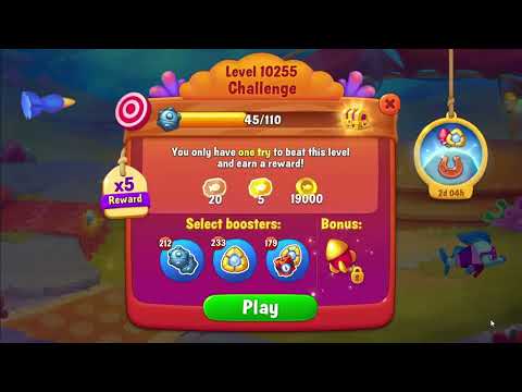 FISHDOM:  💥💥 Level 10253 Hard level, 10254, 10255 Challenge level, 10256 💥💥