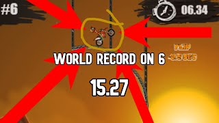 Moto X3M Level 6 World Record in 15.27