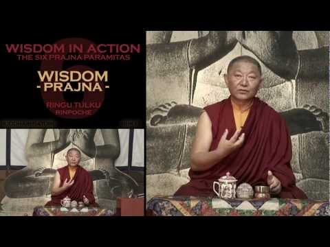 • WISDOM IN ACTION • 6 • "WISDOM" • RINGU TULKU RINPOCHE • SIX PARAMITAS •