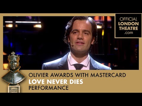 Ramin Karimloo performs Love Never Dies | Olivier Awards 2011 with Mastercard