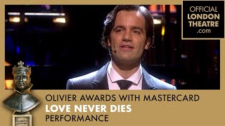Ramin Karimloo performs Love Never Dies | Olivier Awards 2011 with Mastercard