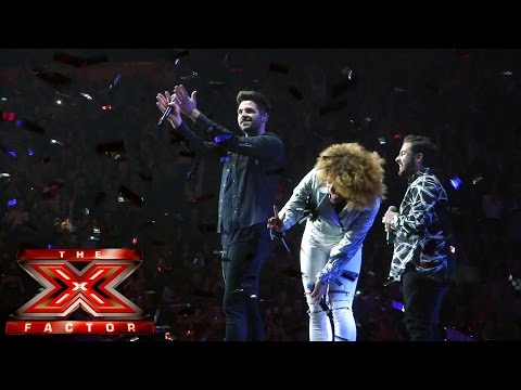 Backstage during The X Factor Tour - The X Factor UK 2015