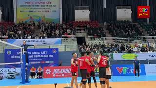 🔴 Kết thúc set 1, đội chủ nhà Hà Tĩnh đang tạm dẫn trước 1-0 #VTVcab #BongChuyenHangA2025