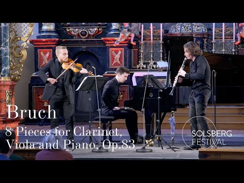 Max Bruch: «8 Pieces for Clarinet, Viola and Piano, Op.83» / Camerata Rhein (Solsberg Young Artists)