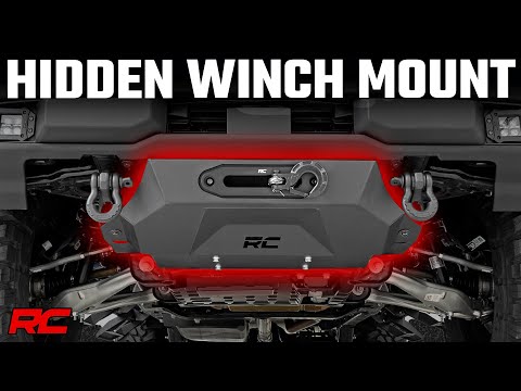 2021-2022 Ford Bronco Hidden Winch Mount