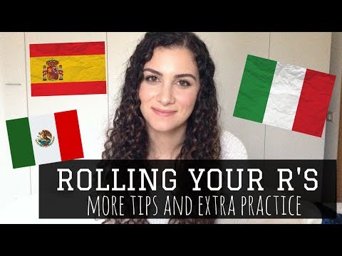 How to Roll Your R's - More Tips and Extra Practice